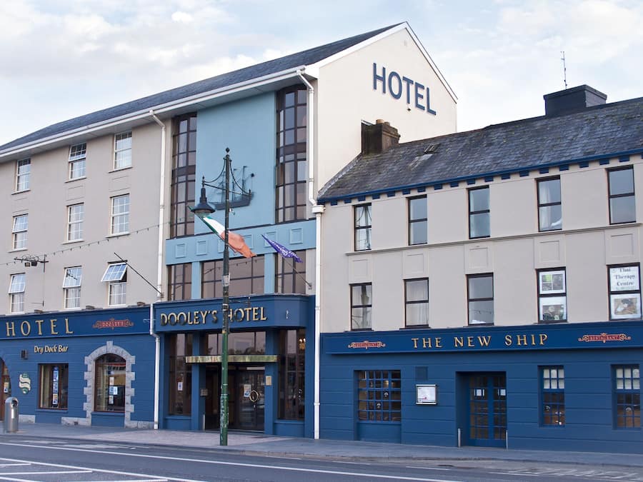 Voorkant van accommodatie