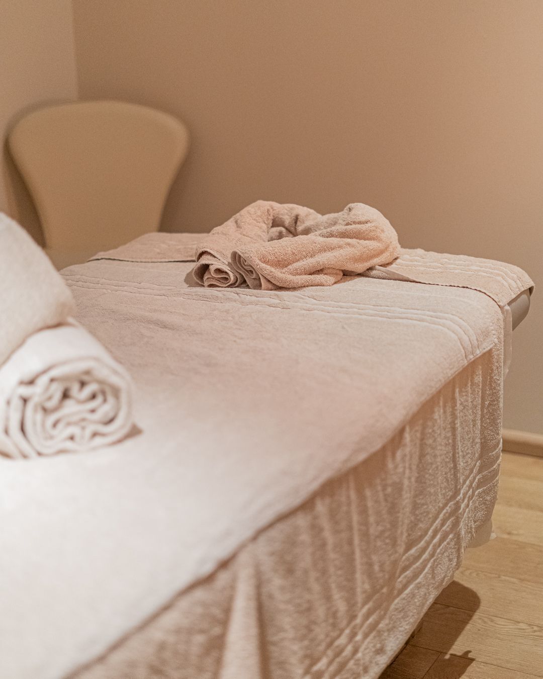 Espace de soins en plein air, soins corporels