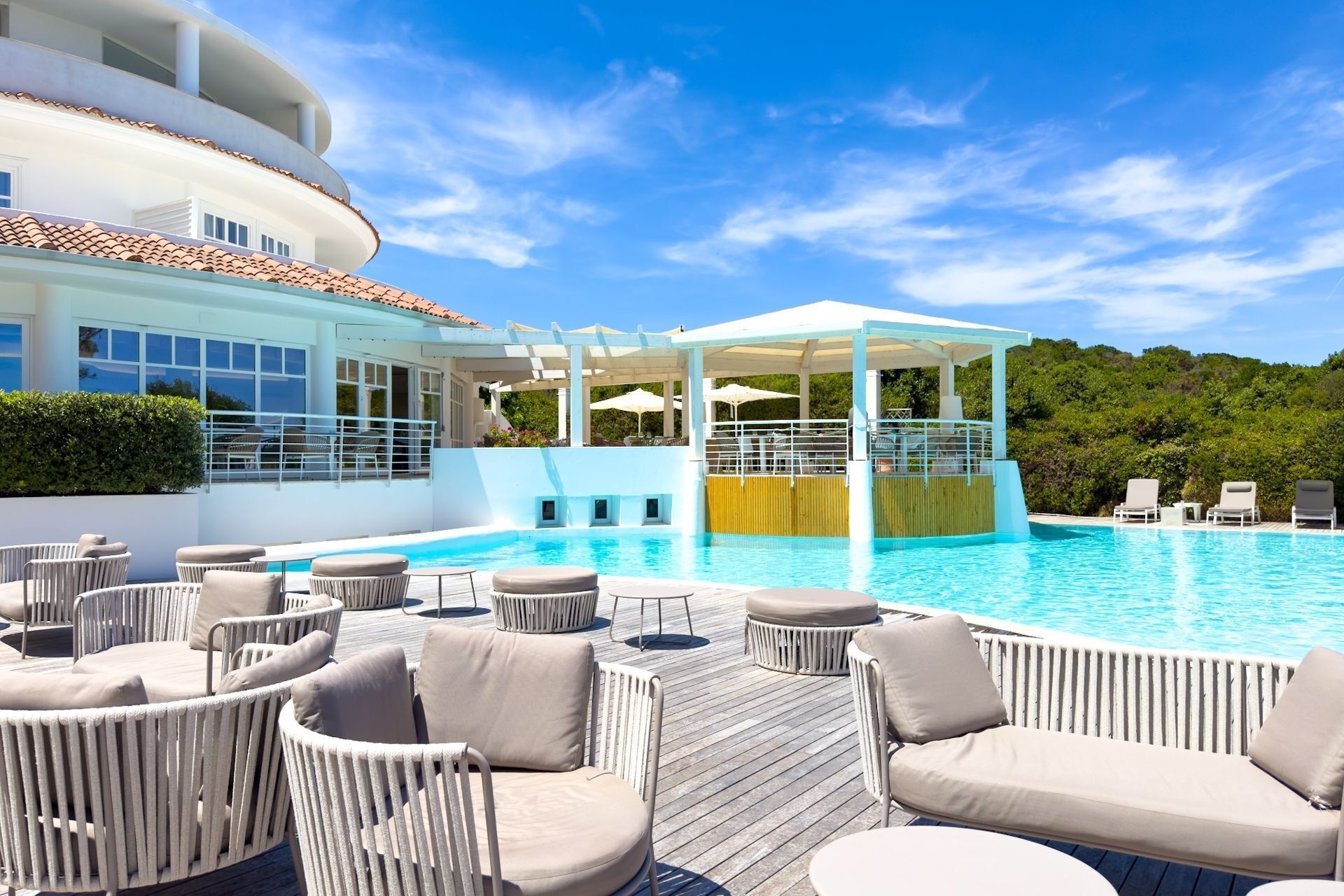 Seasonal outdoor pool