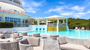 Seasonal outdoor pool