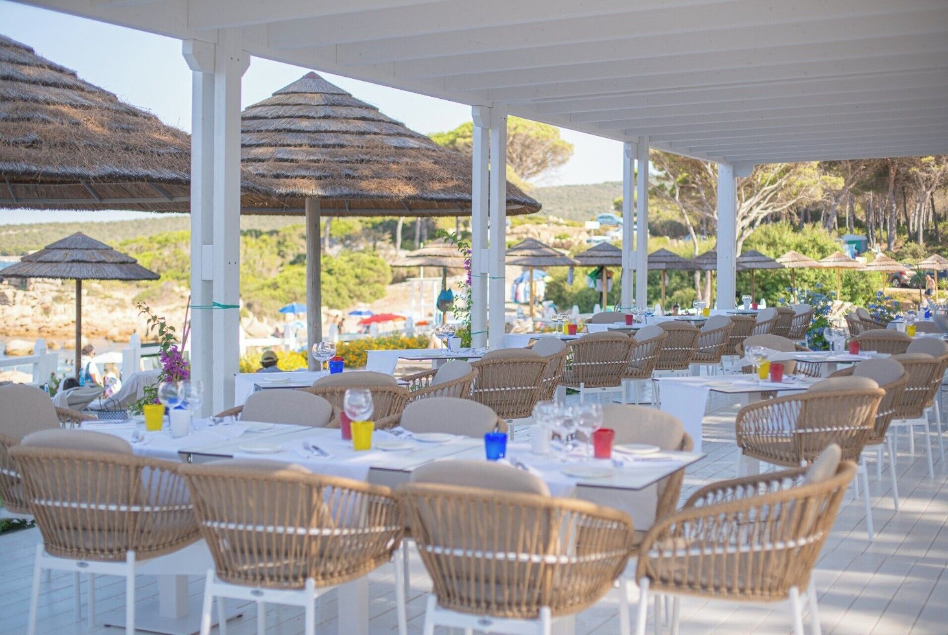 2 restaurants, breakfast, lunch, dinner served; local cuisine