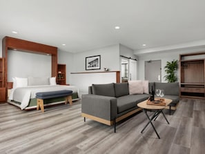 Suite, 1 King Bed, Patio (Patio) | Desk, iron/ironing board, free cots/infant beds, free WiFi