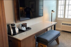 Desk, iron/ironing board, free cribs/infant beds, free WiFi