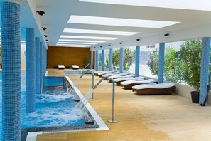 Indoor pool, 3 outdoor pools, free pool cabanas, pool umbrellas