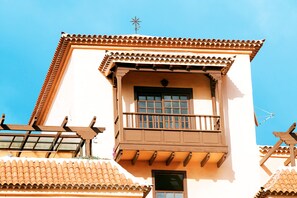 Fassade der Unterkunft