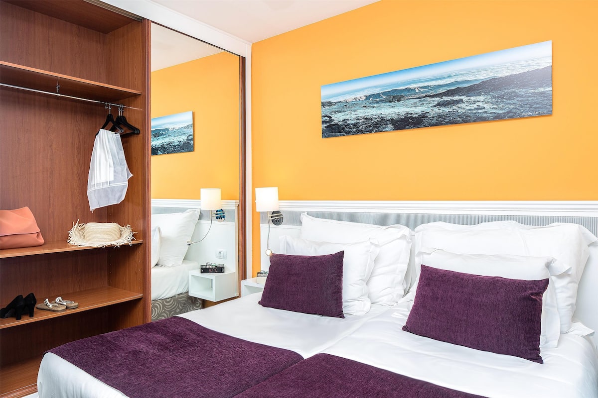 Down duvets, individually furnished, desk, free WiFi