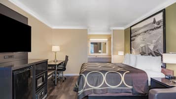 Pillow-top beds, in-room safe, desk, laptop workspace