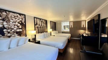 Pillow-top beds, in-room safe, desk, laptop workspace