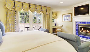 Chambre Standard, 1 très grand lit, cheminée (Costa Del Sol)