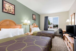 Desk, cots/infant beds, rollaway beds, free WiFi