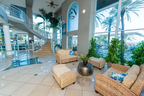 Lobby sitting area