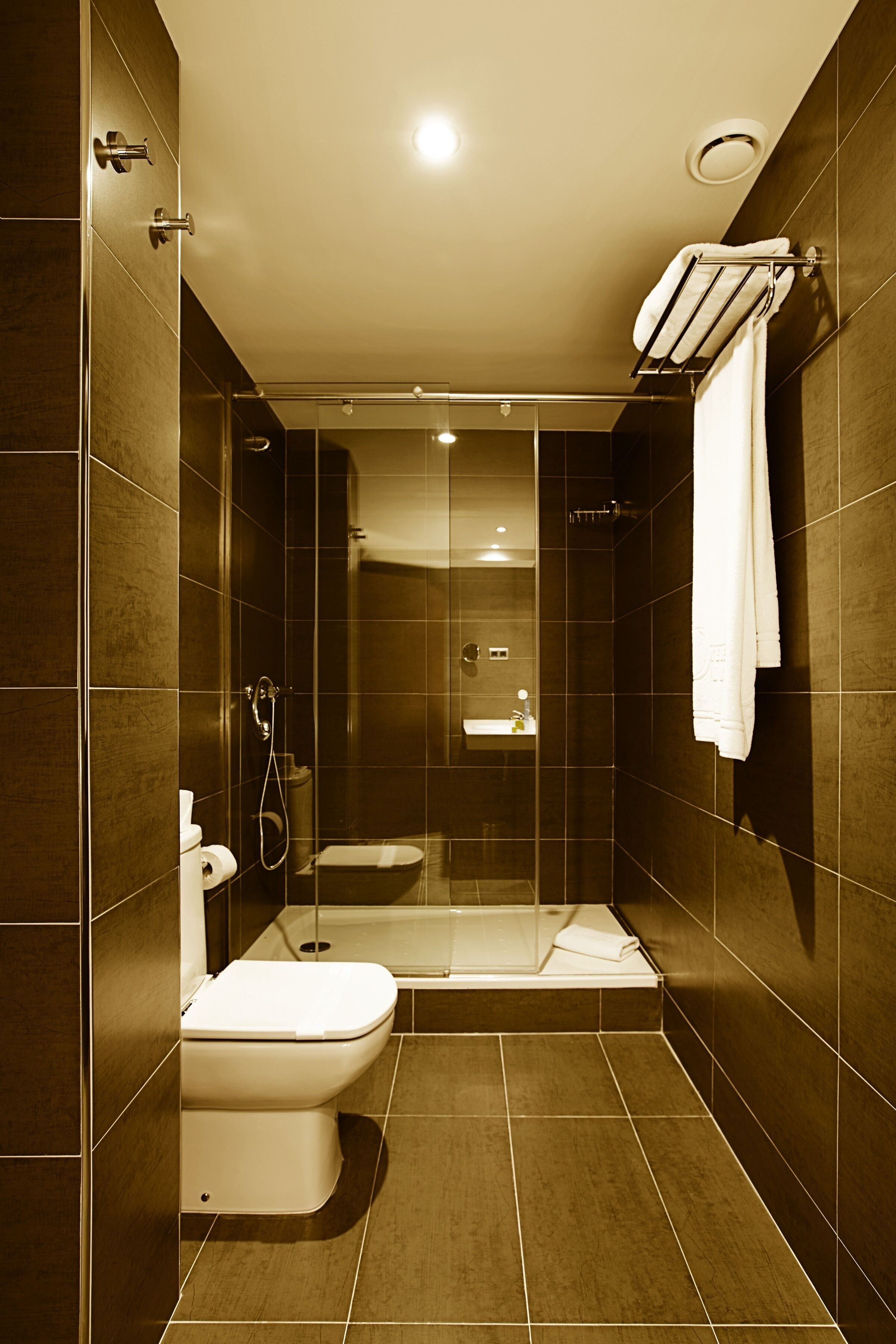 offer | bathroom | free toiletries, hair dryer, towels
