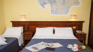 Triple Room | Memory foam beds, in-room safe, desk, soundproofing