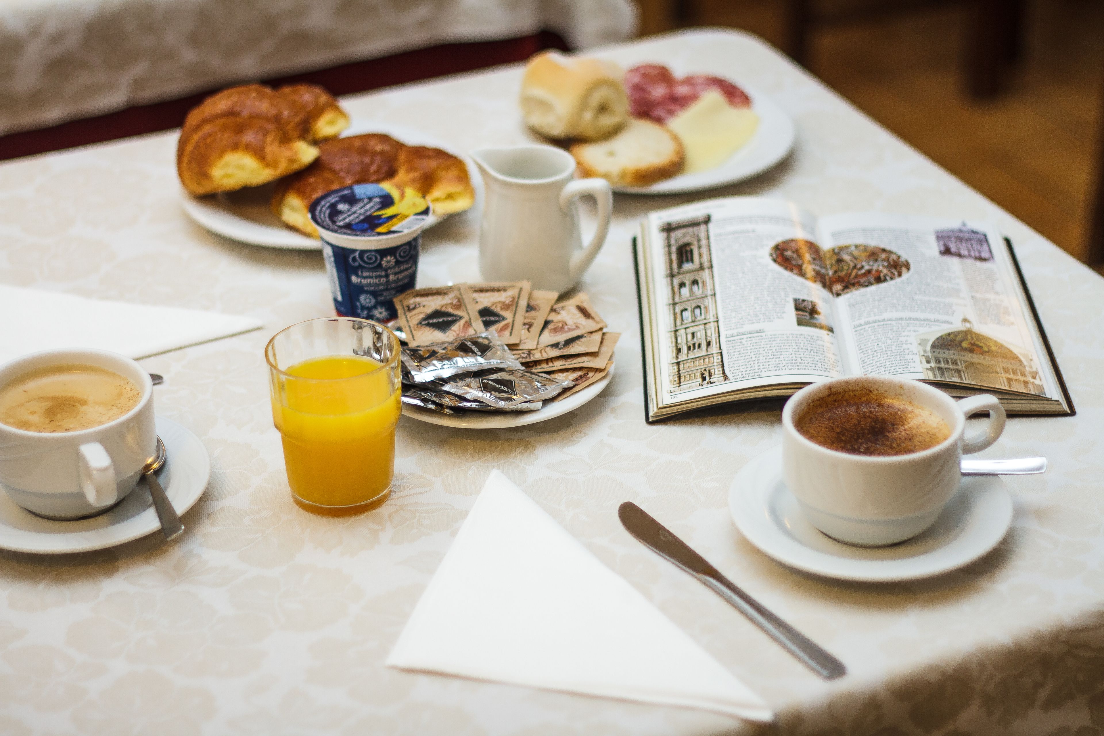 daily buffet breakfast (eur 12 per person)