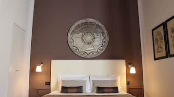 Superior kamer (King) | 1 slaapkamer, een kluis op de kamer, geluiddichte muren