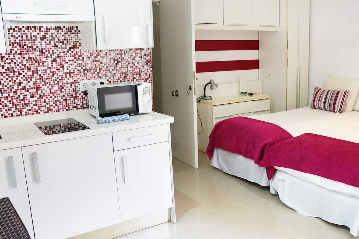 Standard Studio (2 adults) | In-room safe, desk, WiFi, bed sheets