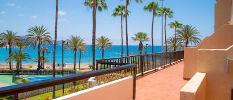 Uitzicht vanuit accommodatie