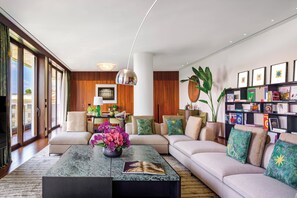 Suite, 1 Bedroom, Fireplace | Premium bedding, down duvets, minibar, in-room safe