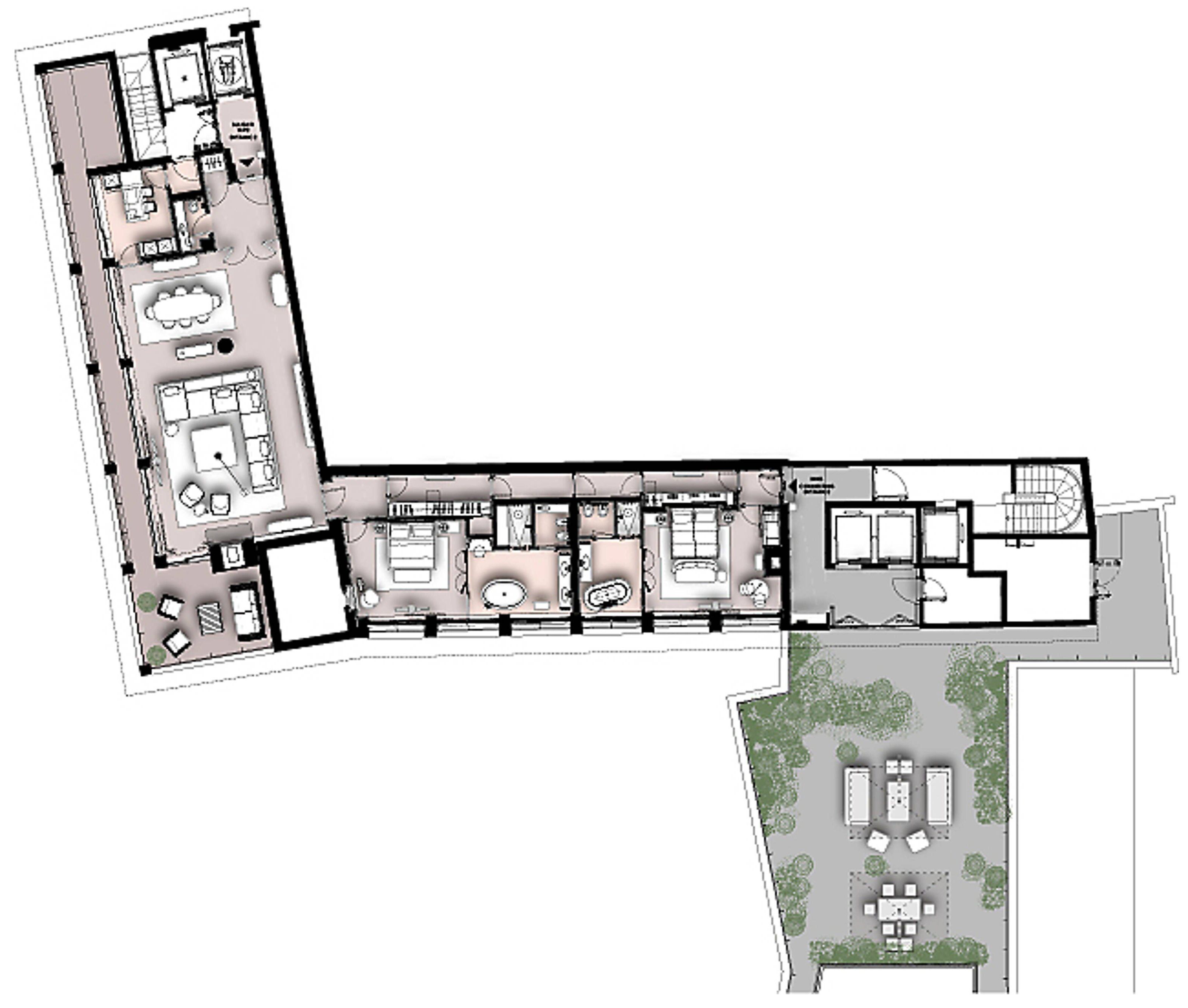 suite, 1 bedroom, non smoking, fireplace | property amenity