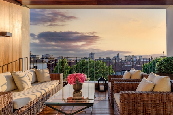 Suite, 1 Bedroom, Fireplace | View from room
