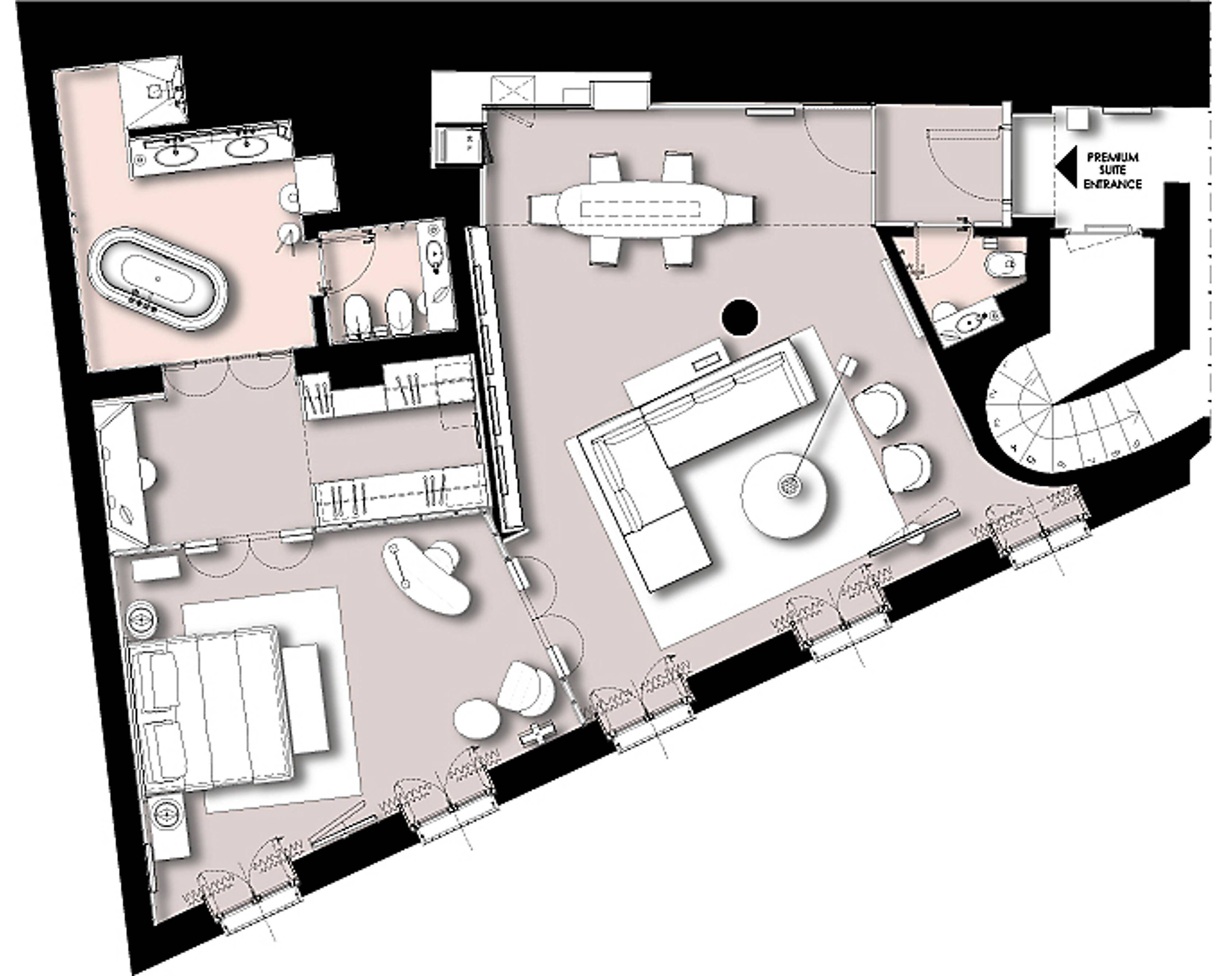 premium suite, 1 bedroom, non smoking | property amenity