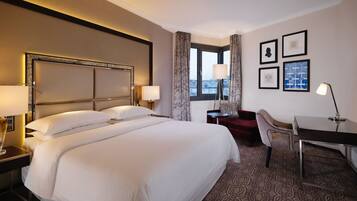 Premium bedding, minibar, in-room safe, desk