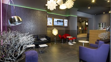 Rooftop bar, pool views, open daily