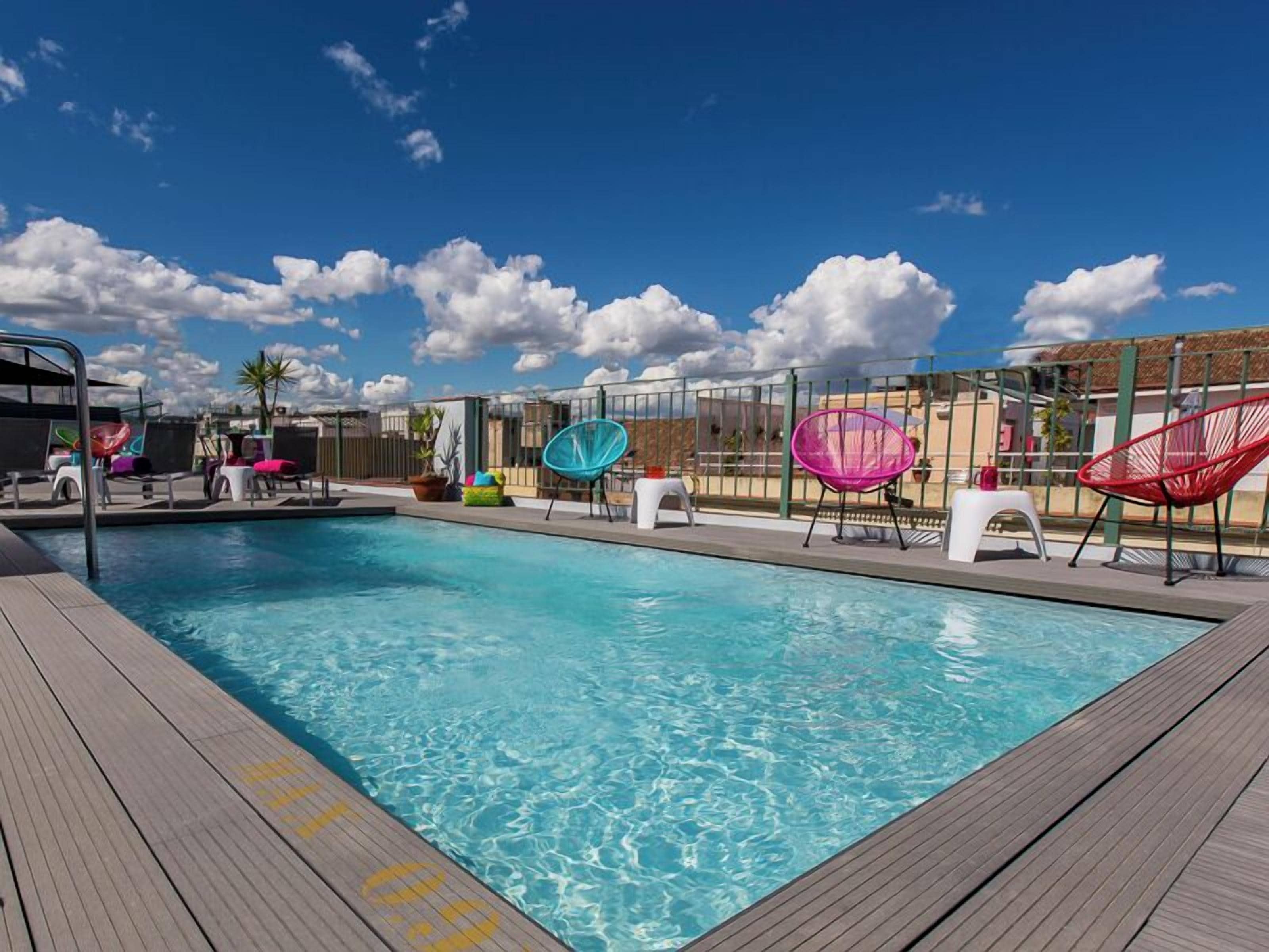 Seasonal outdoor pool