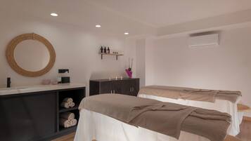Espace de soins pour les couples, sauna, hammam, massages