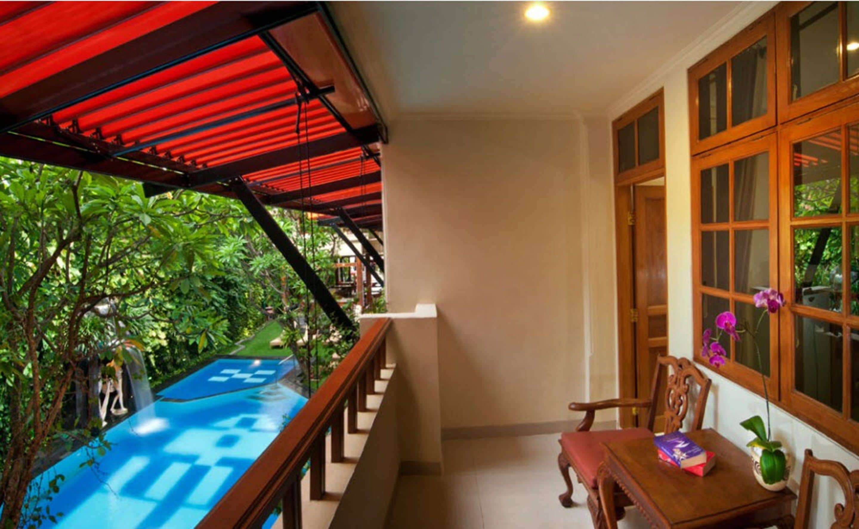 standard double room, 1 king bed | balcony