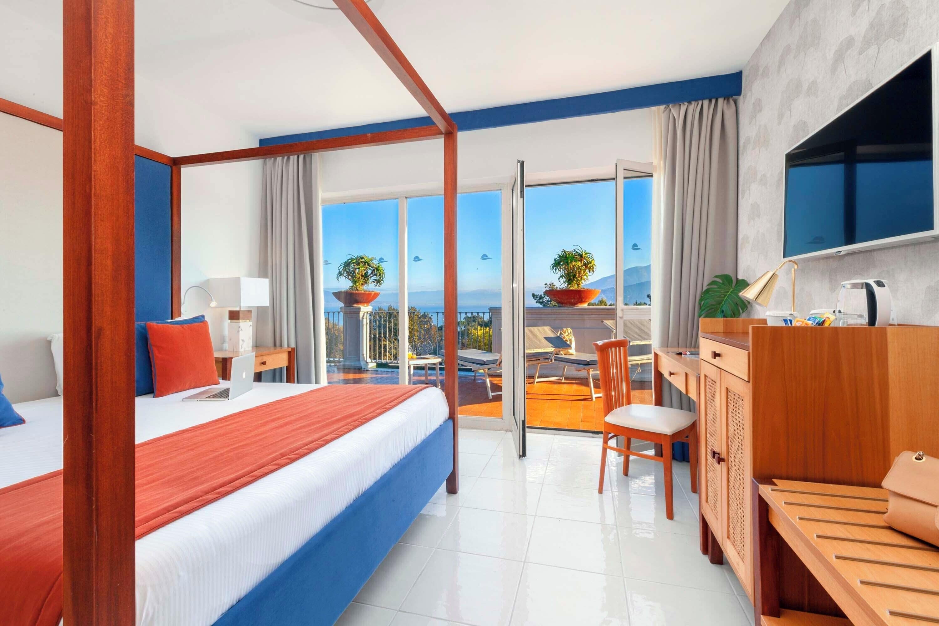 Superior-Doppelzimmer, Meerblick, Annex | Allergikerbettwaren, Daunenbettdecken, Minibar, Zimmersafe