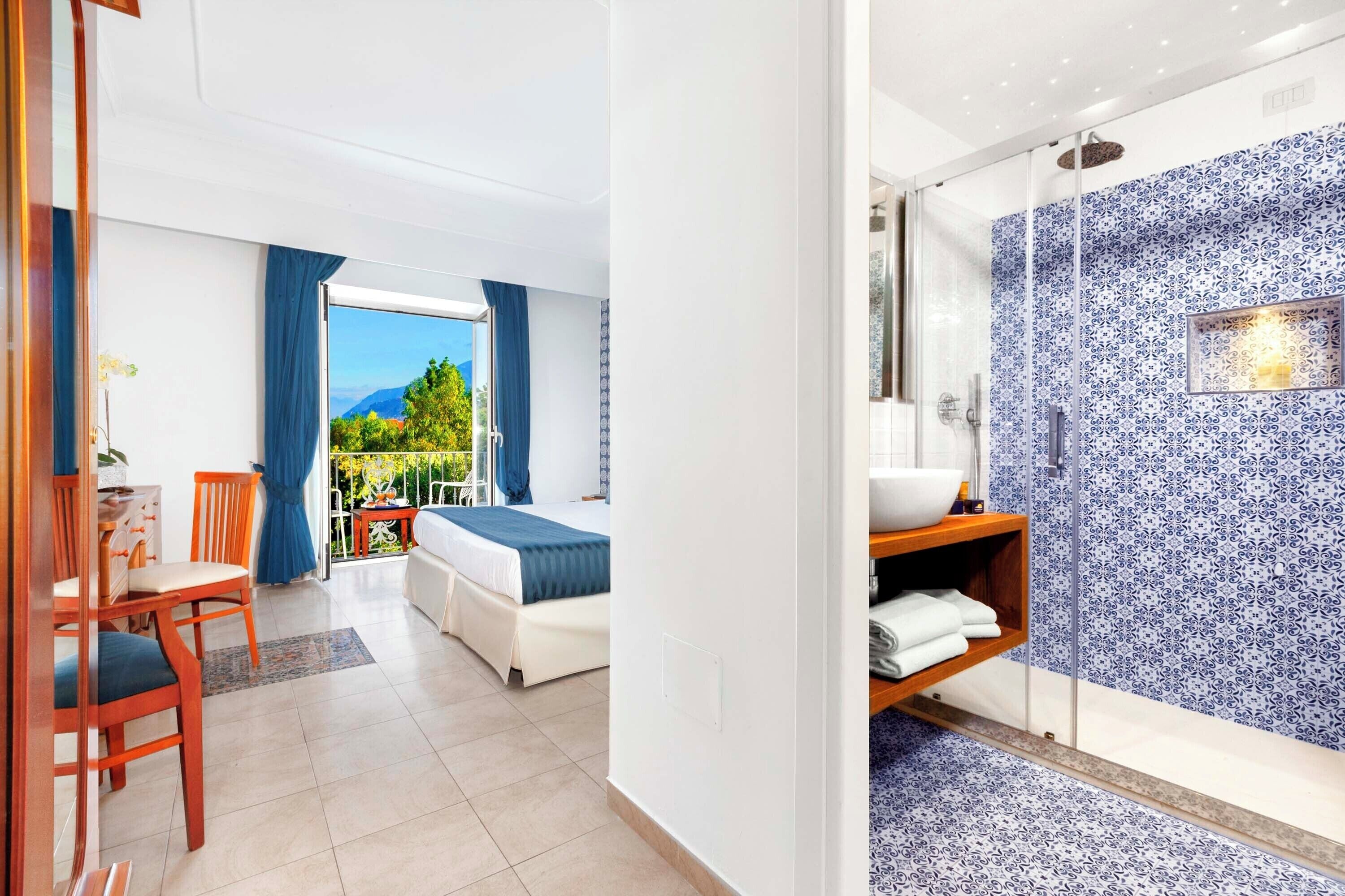 Classic Room, Balcony, Sea View | Hypo-allergenic bedding, down duvets, minibar, in-room safe