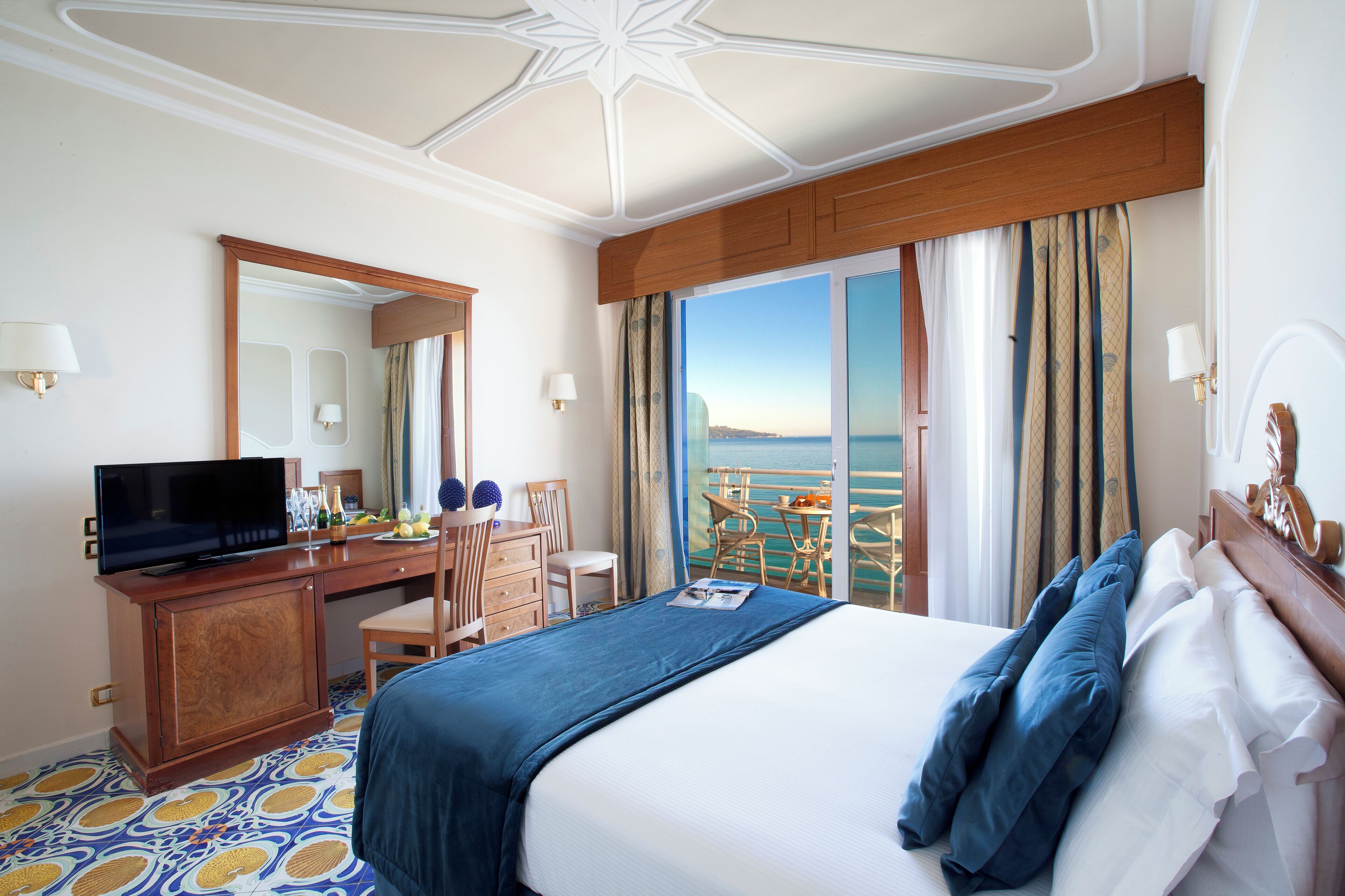 Chambre Double Standard, balcon, vue mer