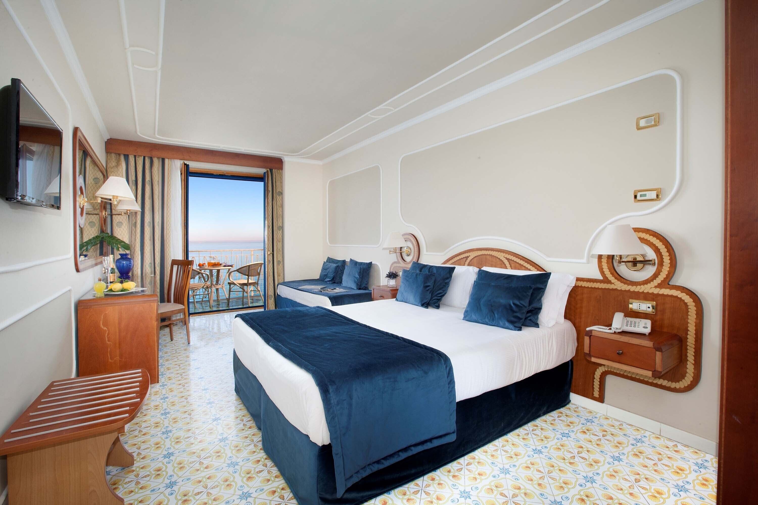 Chambre Double Supérieure, balcon, vue mer