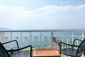 Junior Suite, Hot Tub, Sea View | Beach/ocean view