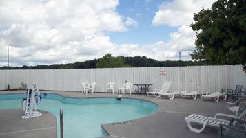 Seasonal outdoor pool