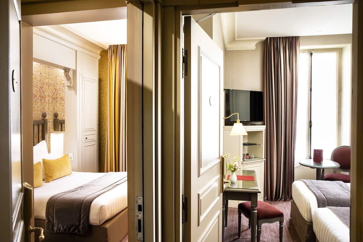 Vierbettzimmer, 2Â Schlafzimmer