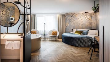 Suite Maastricht | 1 svefnherbergi, rúmföt af bestu gerð, dúnsængur, míníbar