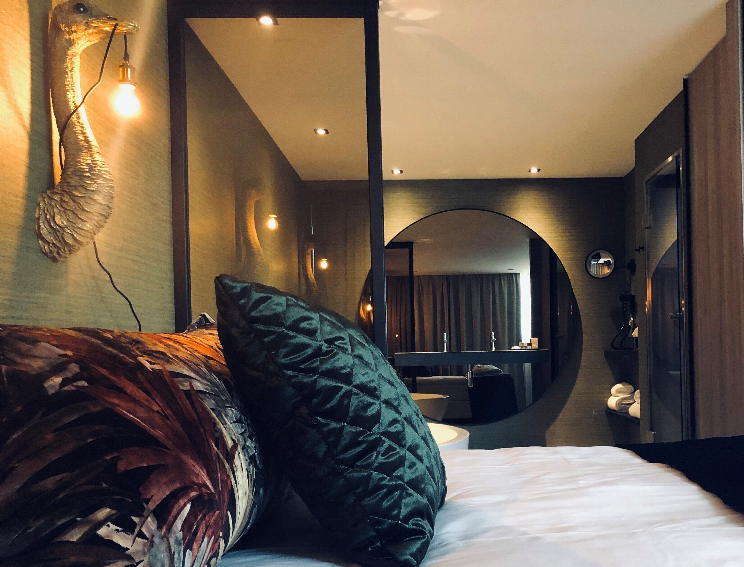 Luxe beddengoed, donsdekens, een minibar, een kluis op de kamer