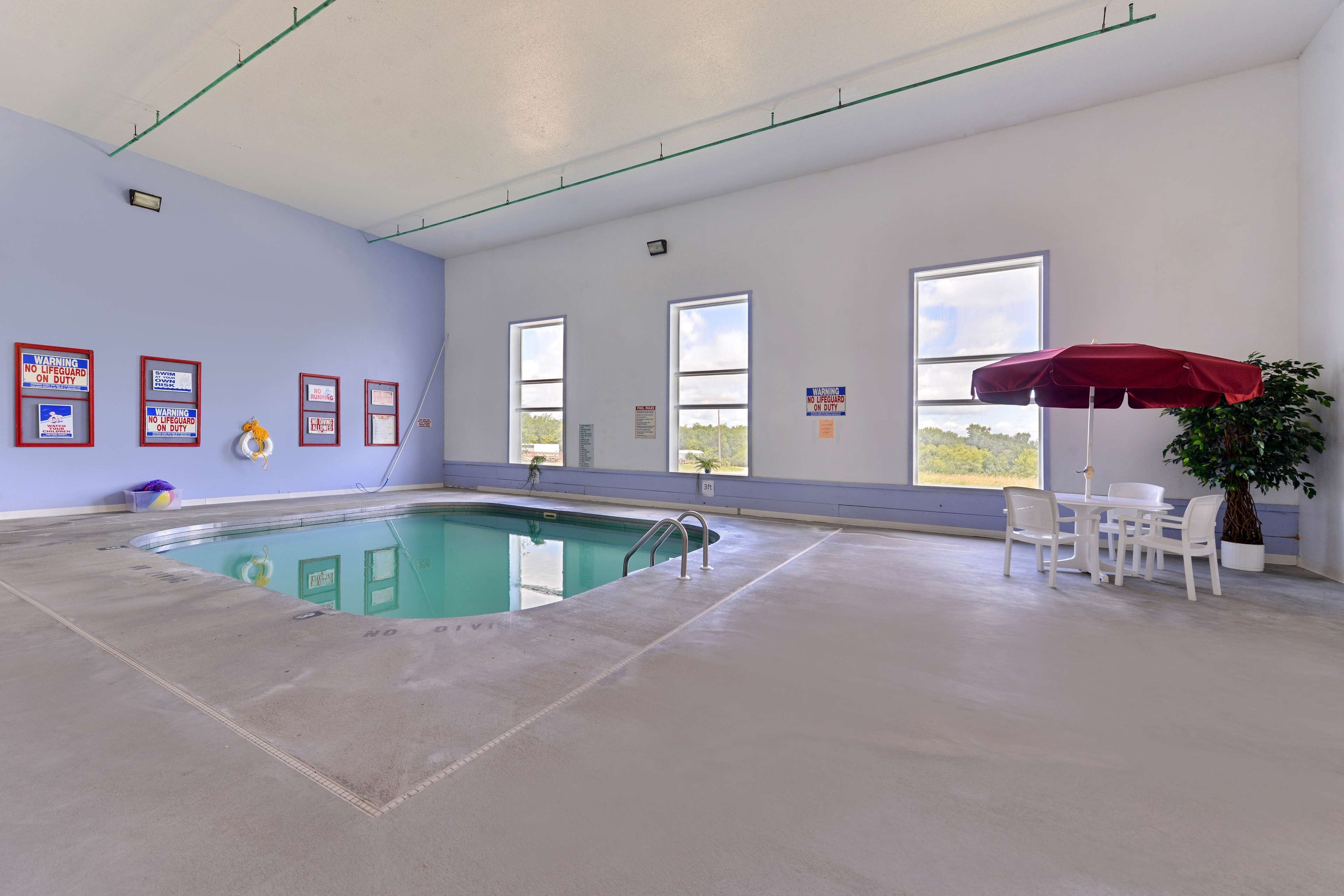 من حمّامات السباحة المغطاة