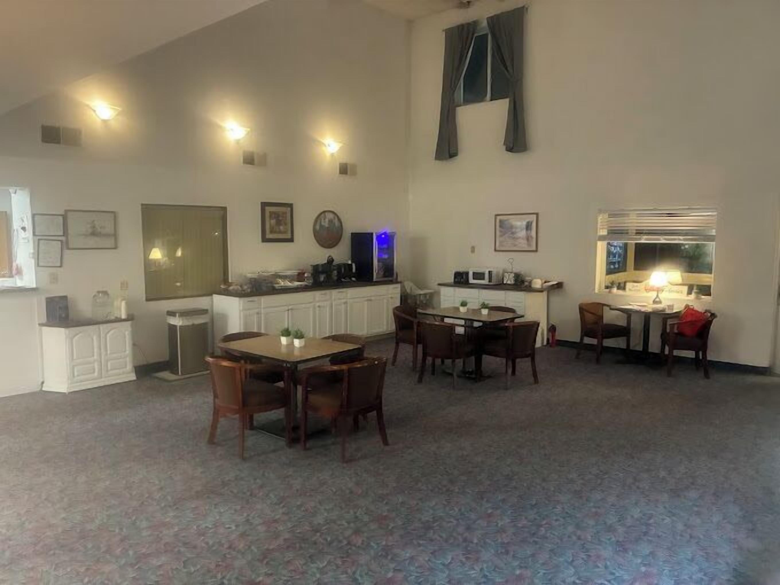 Petit déjeuner continental compris