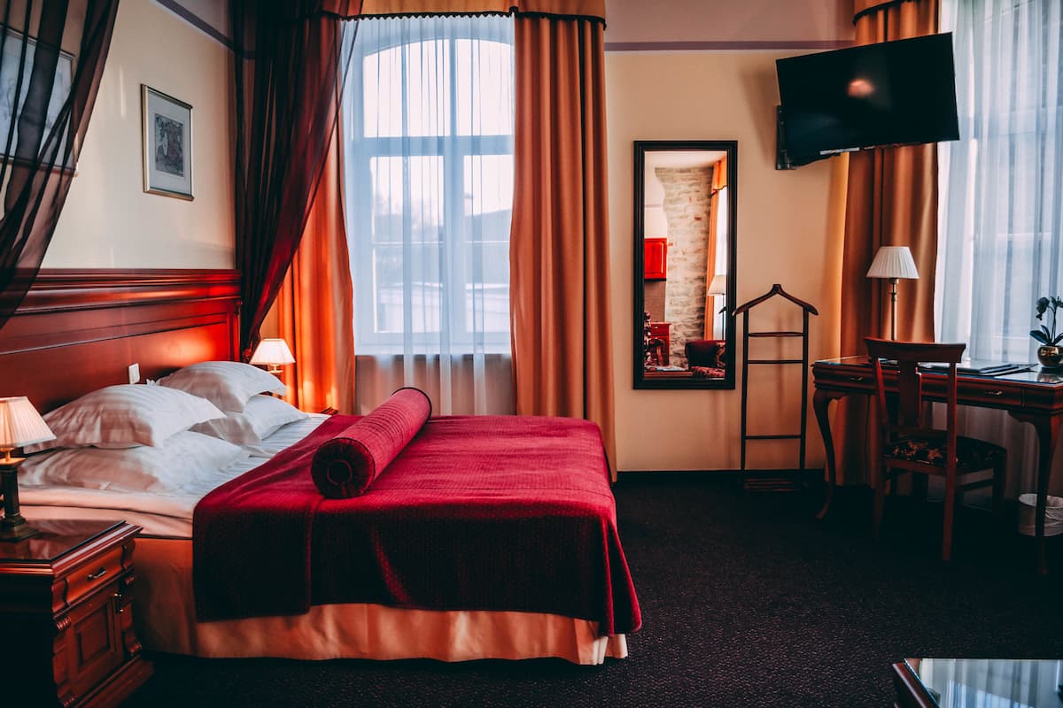 Deluxe Double Room, Kitchenette | View from room