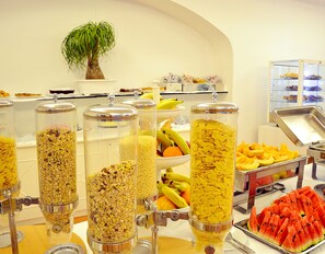 Gratis frukostbuffé varje dag 