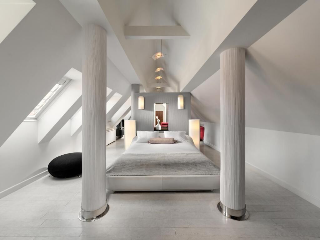 Suite Studio, 1 très grand lit et 1 canapé-lit | Literie hypoallergénique, minibar, coffres-forts dans les chambres