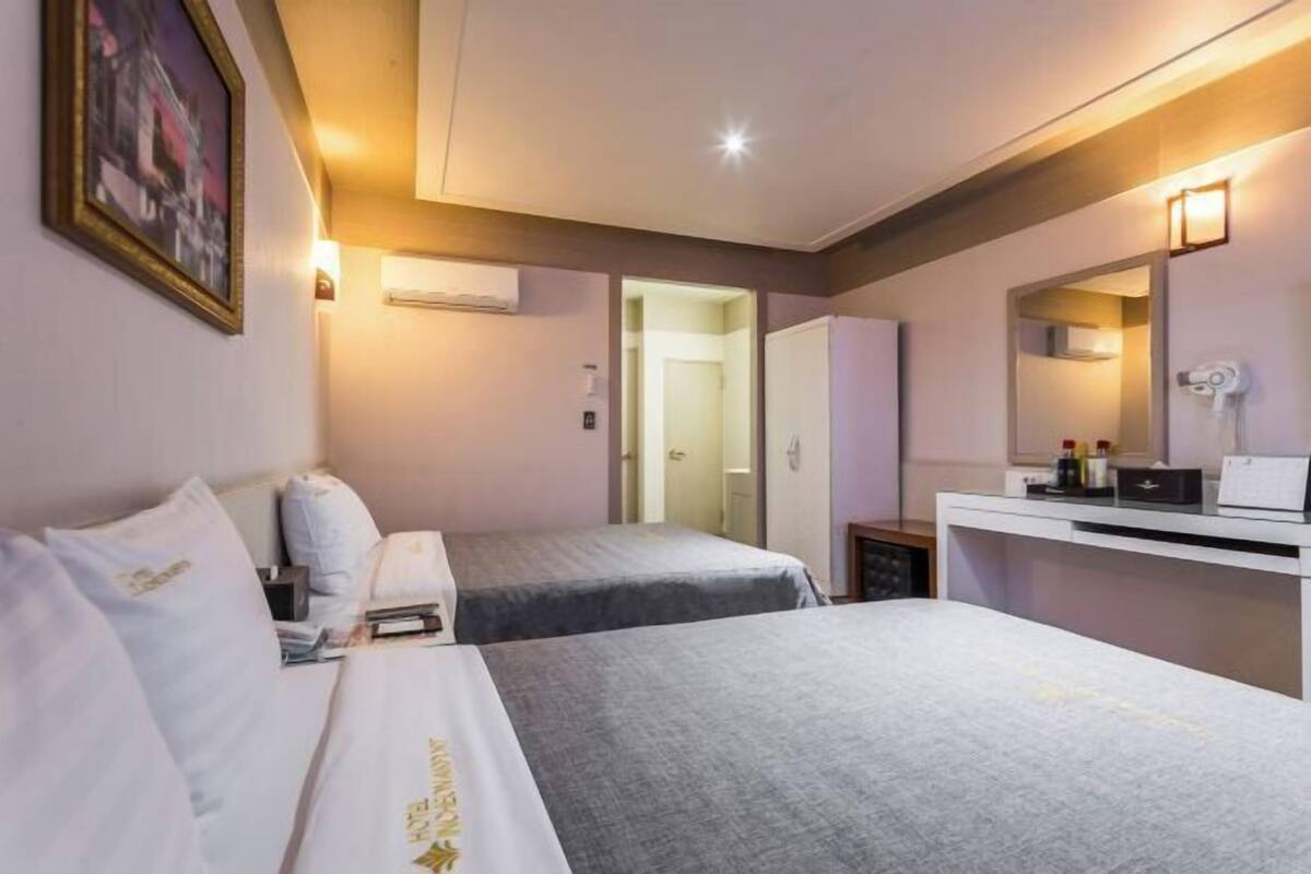 Minibar, in-room safe, desk, blackout curtains