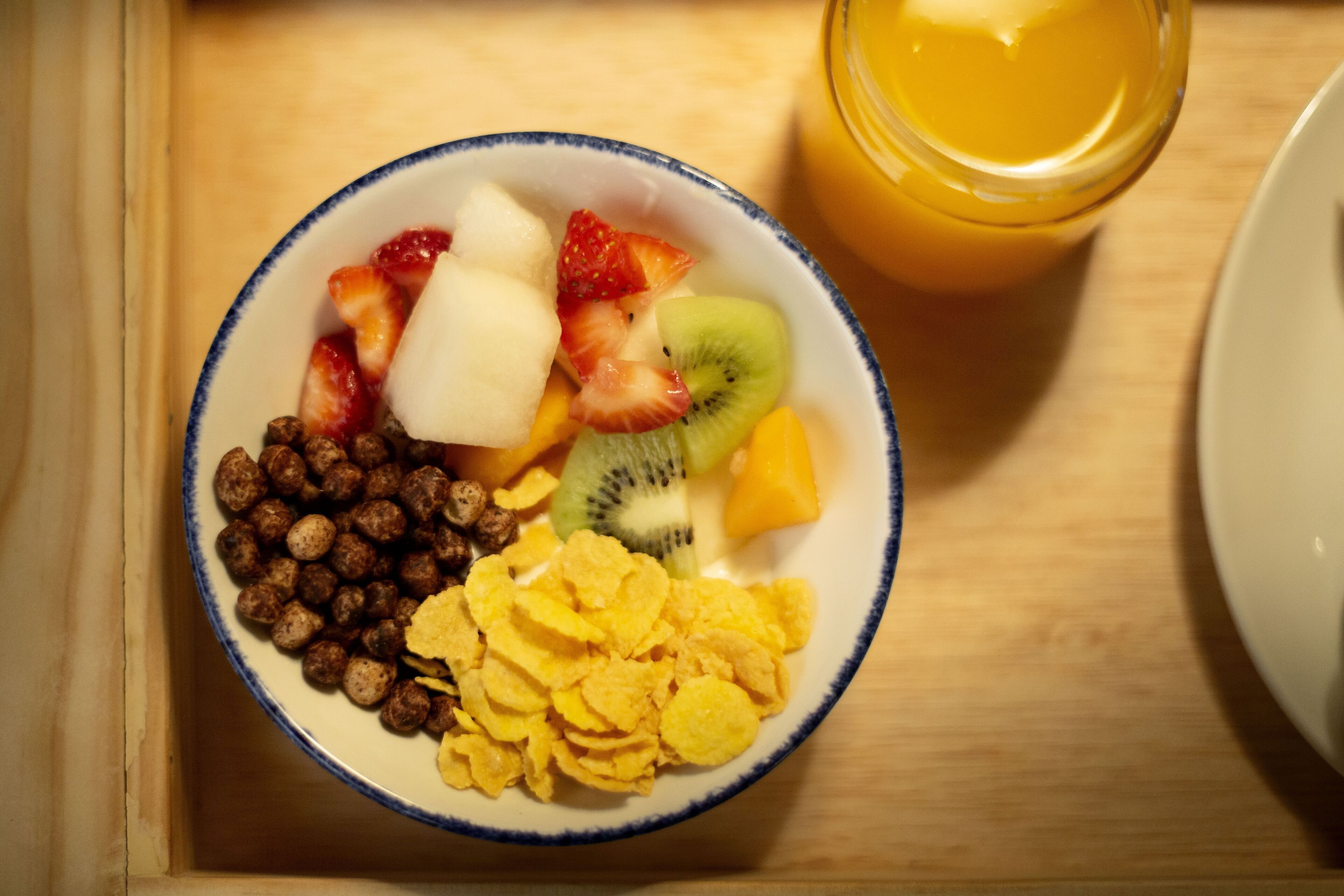 daily buffet breakfast (eur 15 per person)