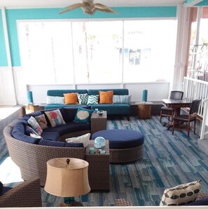 Sala de estar en el lobby