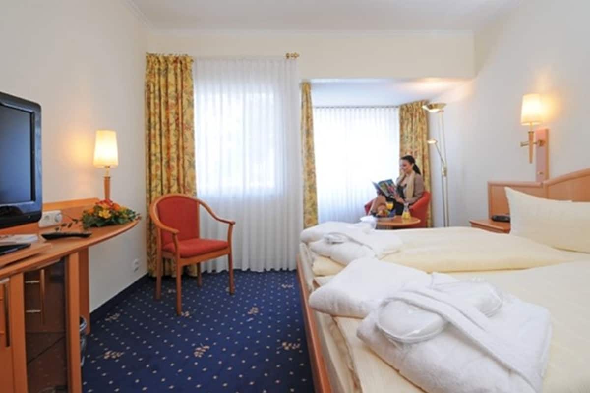 Standard Double Room | Hypo-allergenic bedding, minibar, in-room safe, desk