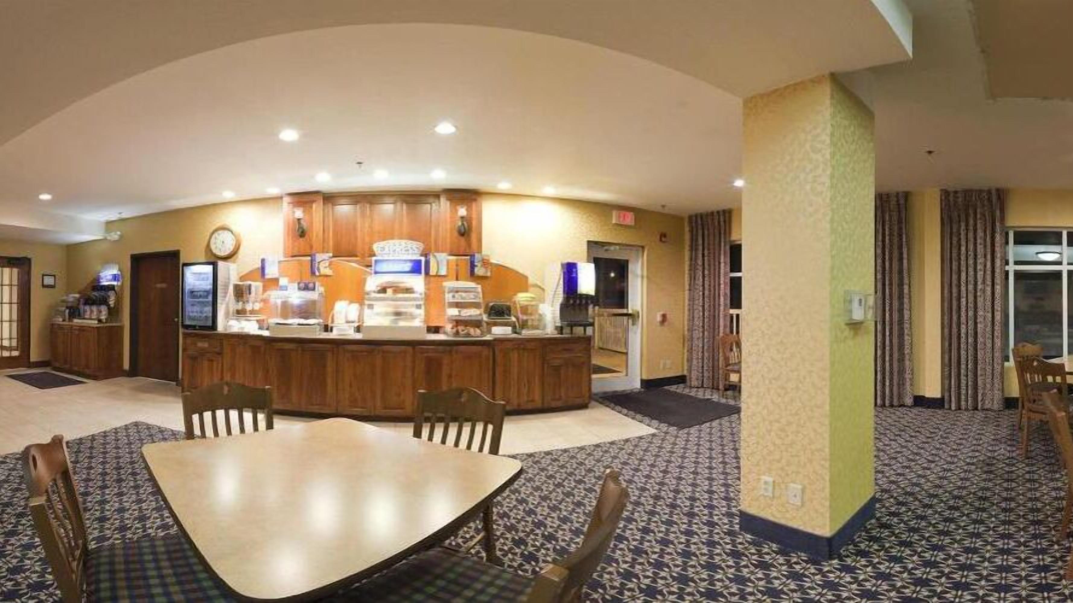 Free buffet breakfast