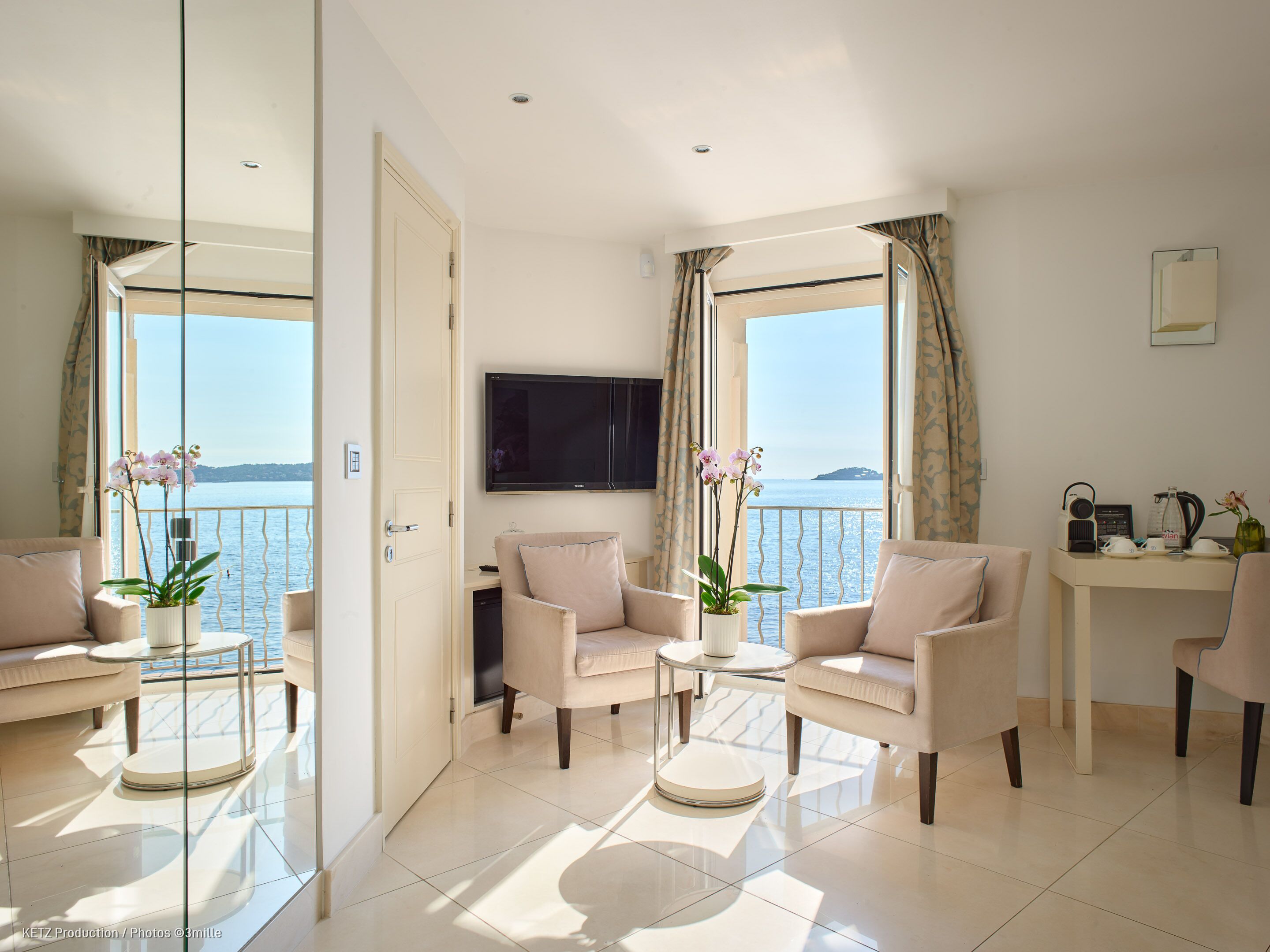 suite rêve du parc, vue mer | 1 bedroom, premium bedding, in-room safe, soundproofing